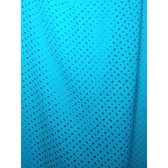 Alfani Sleeveless Layered Top with Textured‎ Pattern Aqua Size 12 - Picture 6 of 9